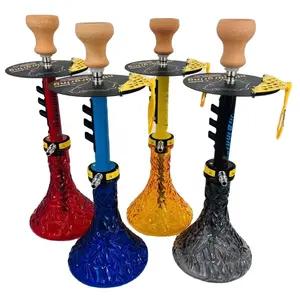 Nhựa Pakistan Hose Bán buôn phụ kiện hương vị cao Glass điện tử xách tay Shisha hookah