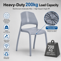 Chaises en plastique empilables pour conférences commerciales, directement de l'usine, pour salles de séminaire et de conférence, approvisionnement en vrac 40HQ