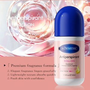 KORMESIC Déodorant Roll-On Unisexe Naturel pour les Aisselles, Parfum <span class=keywords><strong>Nuit</strong></span> d'Été Cigales Chantantes, Marque Privée, Vente en Gros - Product Image 4