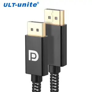 ULT-unite Display Port DP 1.2 Cable 4K 60Hz 2K 144Hz Certificated Cable VESA memeber