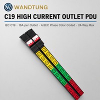 PDU haute puissance 12 voies IEC C13 C19, unité de distribution d'alimentation universelle 6, 8, 10 voies, montage sur rack de serveur
