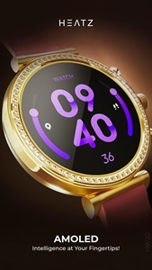 Reloj inteligente con pantalla táctil completa de diamante para mujer, seguimiento de salud ECG IP68, compatible con IOS <span class=keywords><strong>Android</strong></span>, esfera personalizada para todos los teléfonos móviles - Product Image 4