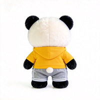 Peluche Panda à Capuche Tendance en Gros – Jouet Doux et Rembourré pour Cadeau, Taille Personnalisée