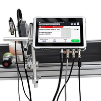 Impresora térmica de inyección de tinta en línea portátil NanYun, pequeña máquina de paginación completamente automática, resolución de 600dpi para línea de montaje