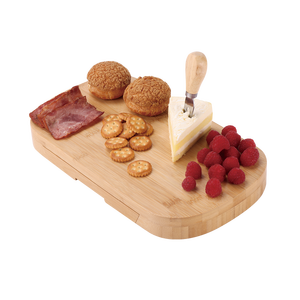 CEB03-1 en gros fromage planche à découper bambou charcuterie planches plateau de service plateau à fromage couteau trancheuse Cutter outils et Gadgets - Product Image 2