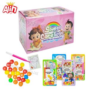 Jouets pour enfants, bonbons sucrés, boîte de bonbons, <span class=keywords><strong>livre</strong></span> de peinture à l'aquarelle, bonbons multicolores - Product Image 3
