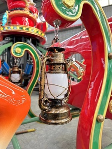 Jeu d'attraction foraine carrousel équipement de parc d'attractions en plein air Prix <span class=keywords><strong>Manege</strong></span> auto-contrôle thème de noël tour en avion - Product Image 6