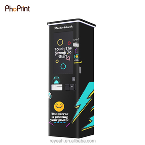 Phổ biến thanh ảnh ngay lập tức máy in tương tác ảnh Booth với với đầu đọc thẻ cho trung tâm mua sắm - Product Image 3