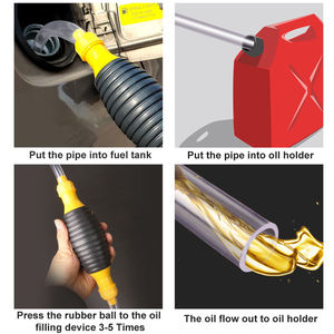 Pompe manuelle de transfert de carburant pour voiture, extracteur de carburant, transfert d'huile, <span class=keywords><strong>essence</strong></span>, diesel, liquide, siphon manuel, économiseur de carburant pour <span class=keywords><strong>essence</strong></span> - Product Image 5
