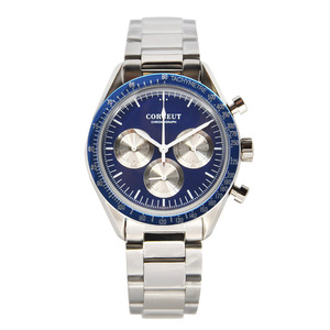 Reloj de pulsera de cuarzo Para hombre, cronógrafo analógico de acero inoxidable, marca superior, al por mayor - Product Image 6