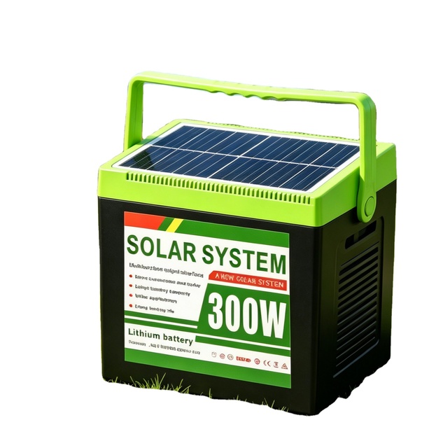300W 384Wh LiFePO4 Portable Power Station Solar Generator Multi Output for Camping RV Van Home Off Grid Emergency Backup Power