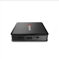 YDH-X5 2026 Meilleure Vente Boîtier TV Android 10 avec Commande Vocale All Winner H313, Boîtier Intelligent 4K 3D, WiFi 6 2.4G 5.8G, 2GB+16GB, Décodeur