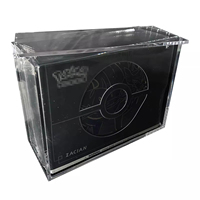 Boîtier de présentation en acrylique pour Elite Trainer Box ETB PLUS TCG, protection UV, transparent, pour rangement, vente en gros, taille standard