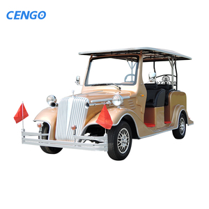 48V/72V <strong>Electric</strong> <strong>Classic</strong> <strong>Car</strong> <strong>6</strong> Seat Retro Travel Sightseeing Vehicle for Weddings &amp; Outdoor Use 30-50Km/h Speed 90km Range - Product Image 2