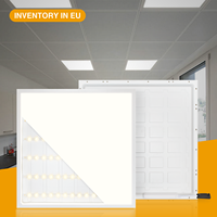 Holux ERP ROHS certifié CE 180lm/W panneau lumineux LED carré mince 60x60/62x62/30x120 corps en aluminium garantie de 5 ans 3000-6500K pour