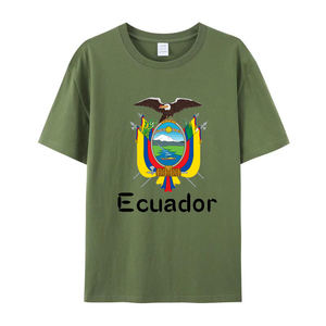 Camiseta Bandera <span class=keywords><strong>Ecuador</strong></span> 100% Algodón Estilo Deportivo Alta Calidad para Hombres y Mujeres Hecho en <span class=keywords><strong>Ecuador</strong></span> - Product Image 5