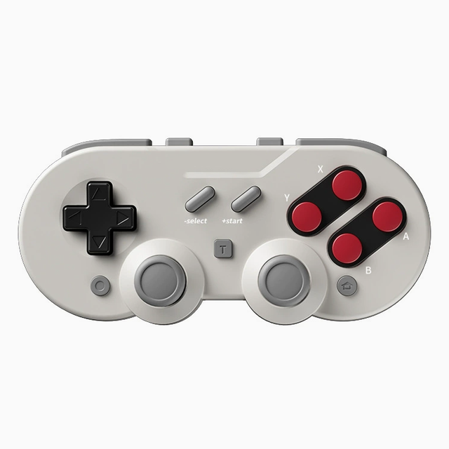 Retro Mini Controller with Macro Programming for Nintendo Switch Gamepad Motion Sensing Vibration Turbo Function