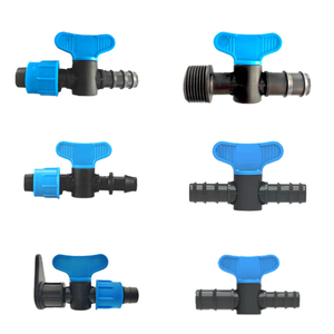 Sistema di irrigazione a goccia Pu Ma maniglia 16/20/25mm LDPE tubo dpe doppio Barb X sbavatura <span class=keywords><strong>Mini</strong></span> connettore valvola - Product Image 3