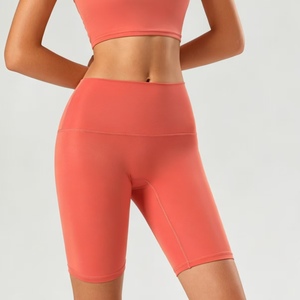 Shorts de Ciclismo Efecto Segunda Piel para Mujer, de Cintura Alta, Control de Abdomen, Suaves como la Mantequilla, para Tallas Grandes, Largos hasta la Rodilla, Ideales para Gimnasio - Product Image 4