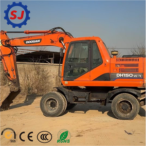 Excavadora de Ruedas Usada Doosan DH150 W-7, Maquinaria de Segunda Mano en Venta, en Buenas Condiciones, Directamente del Fabricante en China - Product Image 6