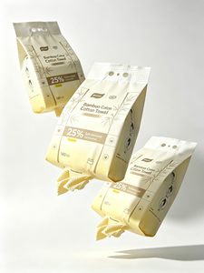 Serviettes jetables en fibre de bambou pour le visage, les mains et le corps, lingettes démaquillantes, nettoyage facile et efficace. - Product Image 2