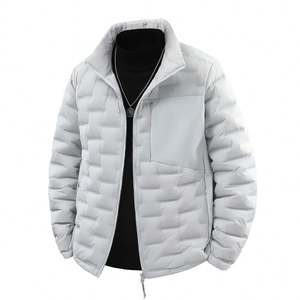 Abrigo de Plumón de Invierno 2026, Nuevo Diseño, Chaqueta Urbana con Estampado, Abrigo Grueso de Plumón para Hombre - Product Image 4