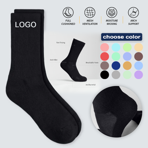 Customized Brand Men <strong>Socks</strong> <strong>Wholesale</strong> Gym Running Crew Sports <strong>Socks</strong> Athletic Bulk Classical Custom <strong>Socks</strong> - Product Image 1