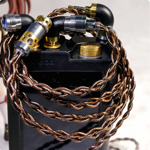 हाकुगेई साजा लिट्ज़ 6एन सिंगल क्रिस्टल कॉपर कॉटन कोर ईयरफोन अपग्रेड हेडसेट लाइन हेडफोन केबल DIY हाईफाई के साथ - Product Image 4