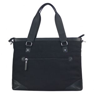 Bolsa de Lona Personalizada con Logotipo para Mujer, con Forro de Poliéster, Correa de Hombro Cruzada y Bolsillo para Portátil - Product Image 3