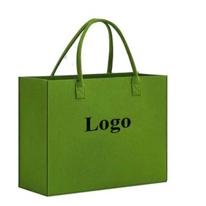 Sac en feutre personnalisé avec logo imprimé, multi-poches, design de dessin animé, sac à main promotionnel, durable et très vendu - Product Image 1