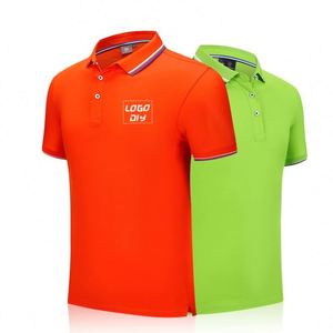 เสื้อโปโลผู้ชายสั่งทำขายส่ง OEM เสื้อยืดกอล์ฟแบบยูนิเซ็กซ์พร้อมโลโก้พิมพ์ลายตามสั่ง - Product Image 2