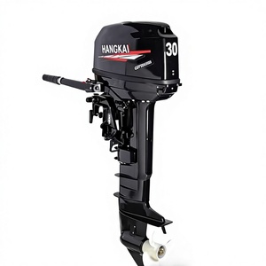 Nouveau moteur hors-bord à essence 2 temps 30 CV 2 cylindres à arbre long avec commande manuelle - Product Image 1
