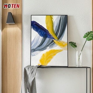 Moderno minimalista abstracto Mural lienzo Fondo pared colgante pintura aceite flor sofá decoración <span class=keywords><strong>para</strong></span> <span class=keywords><strong>comedor</strong></span> dormitorio sala de estar - Product Image 2