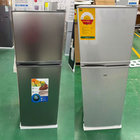 138L OEM ODM Ev Tipi Düşük Sesli Çift Kapılı Üstten Donduruculu Buzdolabı Mini Buzdolabı