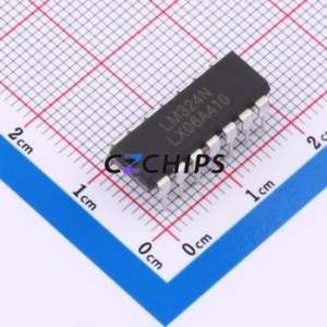 Amplificateur opérationnel de puce IC de circuit intégré LM324N(LX) DIP-14 d'origine - Product Image 1