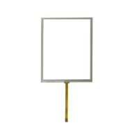 Écran tactile résistif à 4 fils de 5,7 pouces, 134 x 105 mm, verre tactile industriel pour remplacement tactile HMI