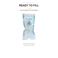 Emballage individuel en bouteille de verre 2R 6R 8R 10R RTU