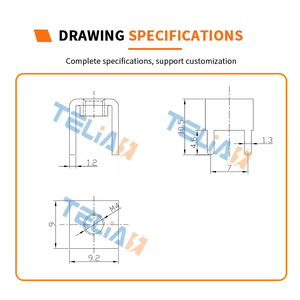 Bornes à vis pour carte de circuit imprimé Telian M4 TLS44140 70A en laiton étamé 4 broches en cuivre pur certifiées CE/ISO - Product Image 4