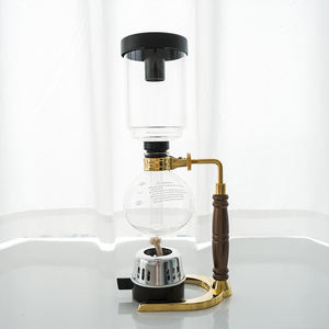 Outils de siphon à café <span class=keywords><strong>3</strong></span>/5 tasses Pot Siphon de table Filtre à café Siphon Cafetière - Product Image 2