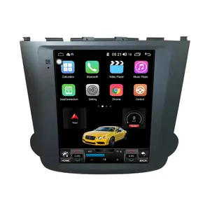 Radio Mobil 9.7 Inci 6 + 128G, Pemutar Multimedia Tanpa DVD untuk Honda CRV CR-V 2006-2012 Tesla Navigasi GPS Mobil 4G WIFI DSP Kamera