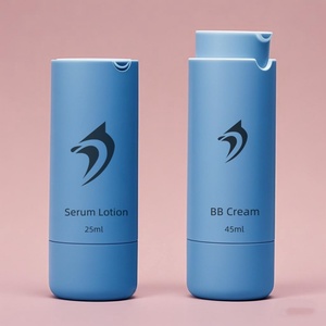 Customized High-end Plastic Vacuum Essence Airless Bottle 25ml 45ml <b>Sunscreen</b> Emulsion Rotating Replace Dispenser Airless Bottle - Product Image 6