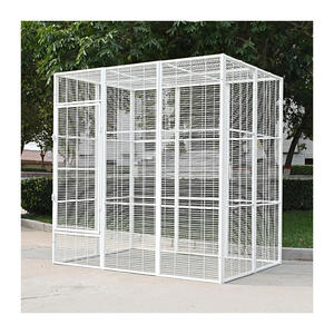 China Manufacturer Wholesale High Quality Big Bird Cage Heavy Duty Metal Iron Multilayer Movable  Large Bird Cage for Sale - Product Image 1