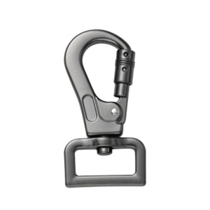 Collar de perro de aleación de Zinc, gancho giratorio, hebilla de mosquetón de Metal para mascotas, Correa giratoria para perro, gancho de mosquetón giratorio - Product Image 3