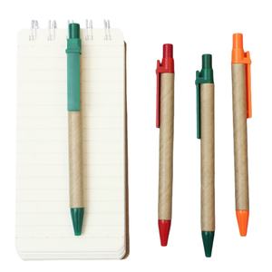 ปากกากระดาษคราฟท์พร้อมโลโก้ปากกากระดาษรีไซเคิลเป็นมิตรต่อสิ่งแวดล้อม - Product Image 1