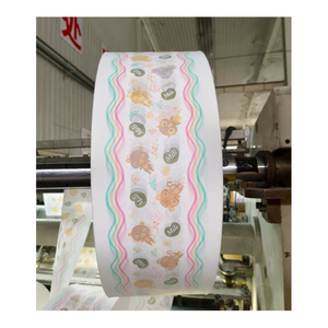 Soft Touch Color Printing Laminated PE Film <strong>Roll</strong> for Baby Diapers Material Making - Product Image 6