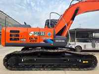 Hitachi ZX200-3 d'occasion, 20 tonnes, importé du Japon, moteur Isuzu 4HK1X, modèle 2024, 660 heures, godet de 0,8 m³, 110 kW, certifié