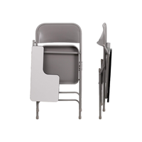 Chaise pliante moderne en plastique pour extérieur, jardin, école, formation, salle de classe, usage universitaire pour adultes