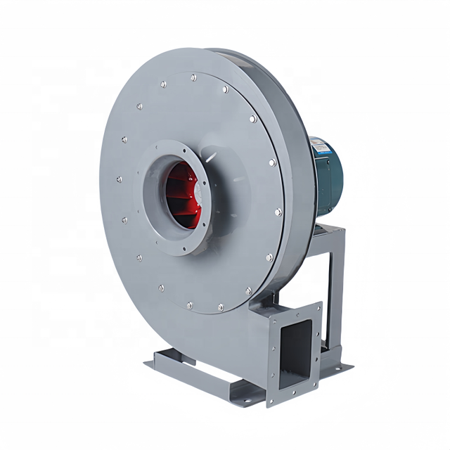 9-19 High Pressure Industrial Centrifugal Ventilation Blower Fan Dust Removal for Conveying Plastic FREE Standing OEM Cast Iron