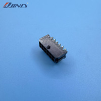 Conector de cable a cable JINDA 3001-2*6AW de 3.0mm, negro, de 12 pines, de doble fila, de plástico, con bloqueo de cable a cable, para placa de circuito impreso (PCB)
