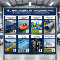 Bâche de trampoline industrielle en maille tricotée ignifuge enduite d'acrylique, résistante aux déchirures, en PVC épais, fabriquée en Chine